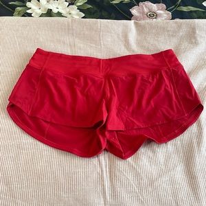 Lululemon Speed Up shorts